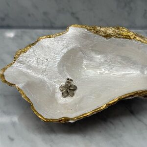 Vintage Silver Flower Pendant